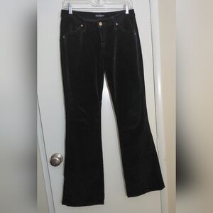 Hudson Black Corduroy Jeans Flare 29 Long